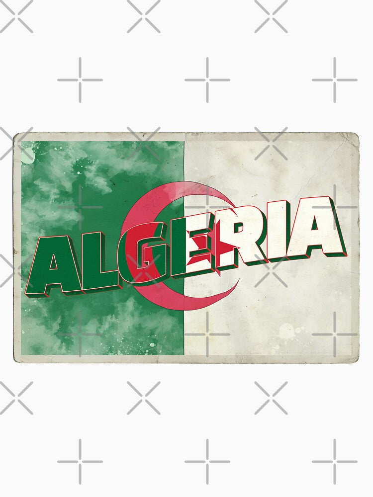 Algeria Vintage style retro souvenir by DeveloperProp0