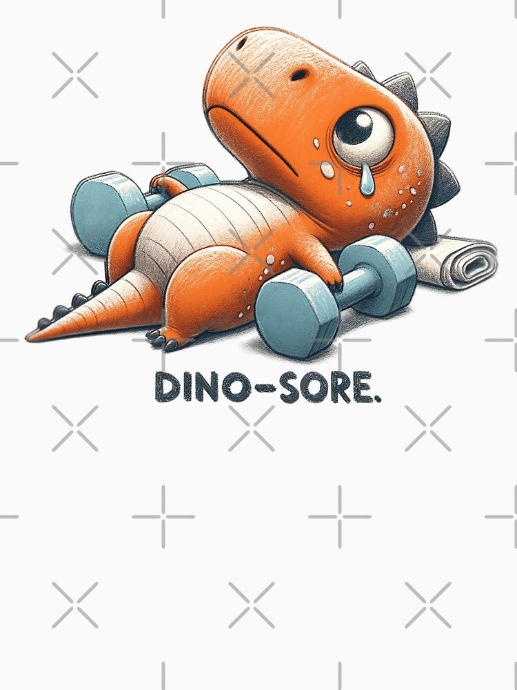 Dino-Sore After Workout by RuyaFab
