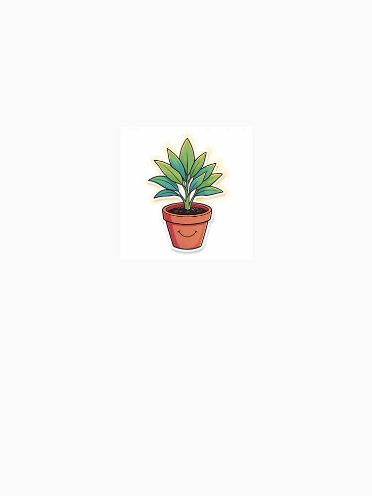 Cute Happy Houseplant Sticker by Hari Arts