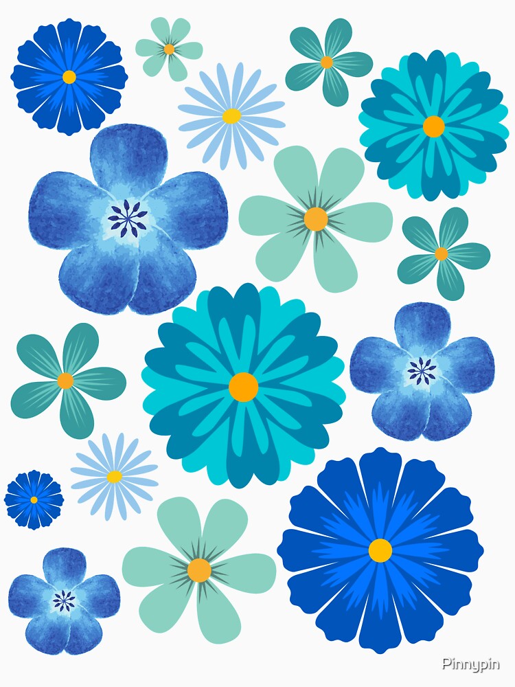 Lots of blue flowers! Gorgeous! by Pinnypin
