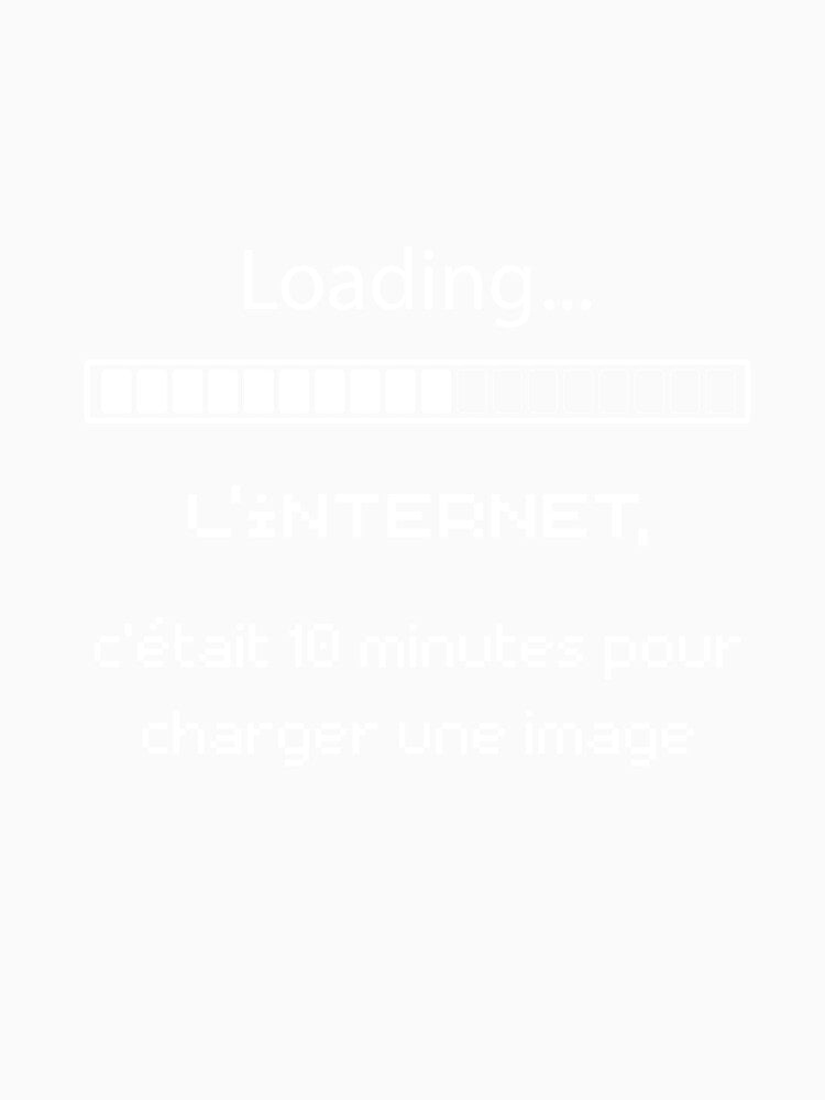 Slow Connection – The Ancestor of Suspense (White) by NostalgikShow