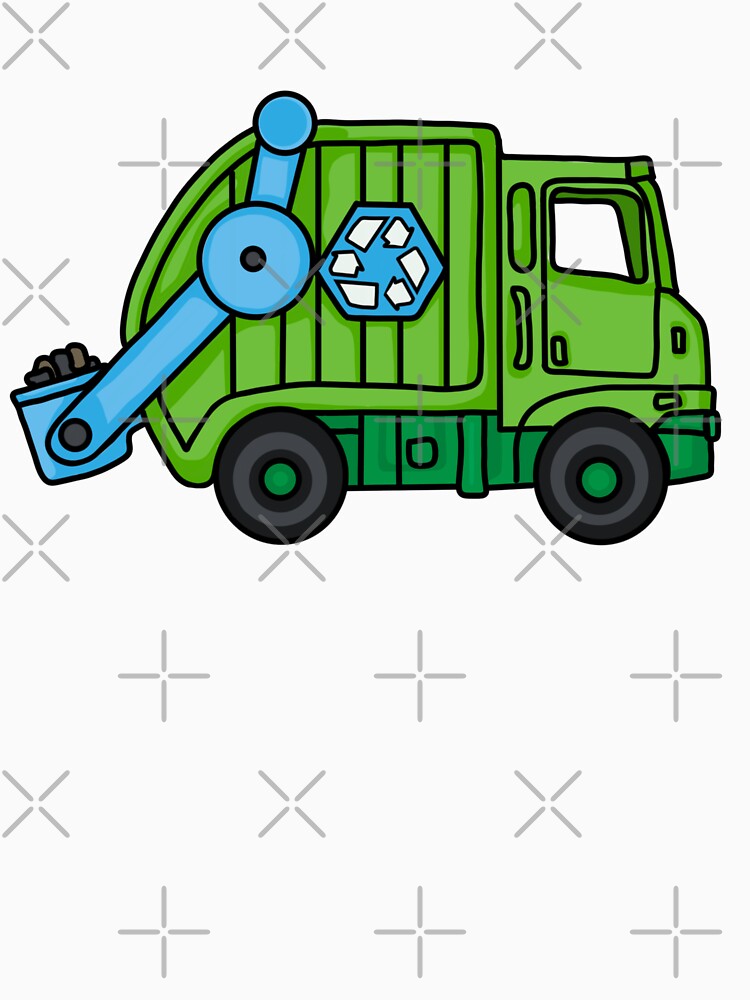 Toy Recycling Truck by Unhinged Heather