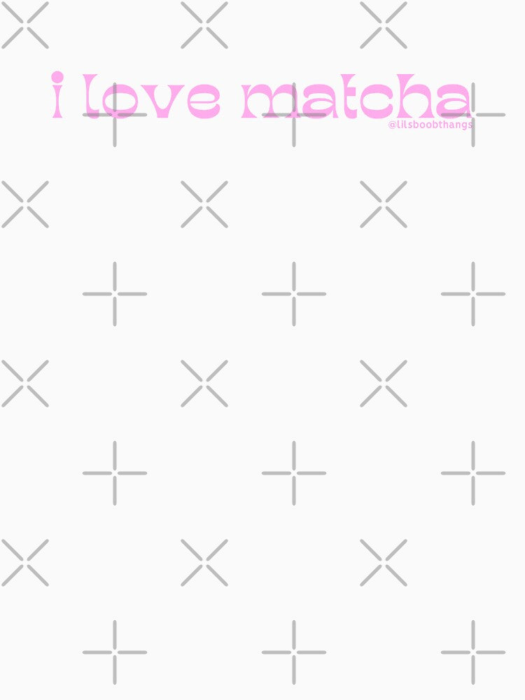 I love matcha, v9, light pink | by @lilsboobthangs by lilsboobthangs