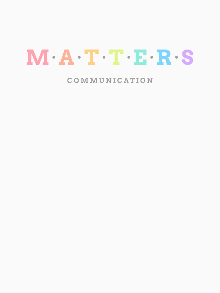 SLP - Communication matters by CreateCharMe