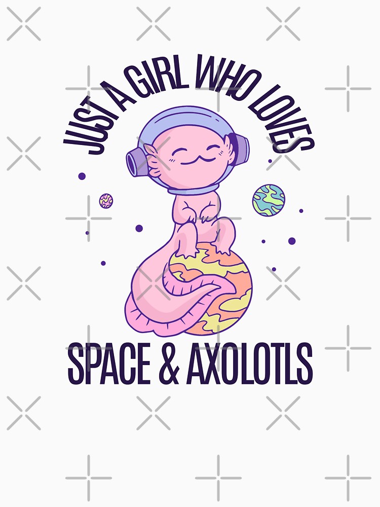 Space Axolotl lover by CandyVenom