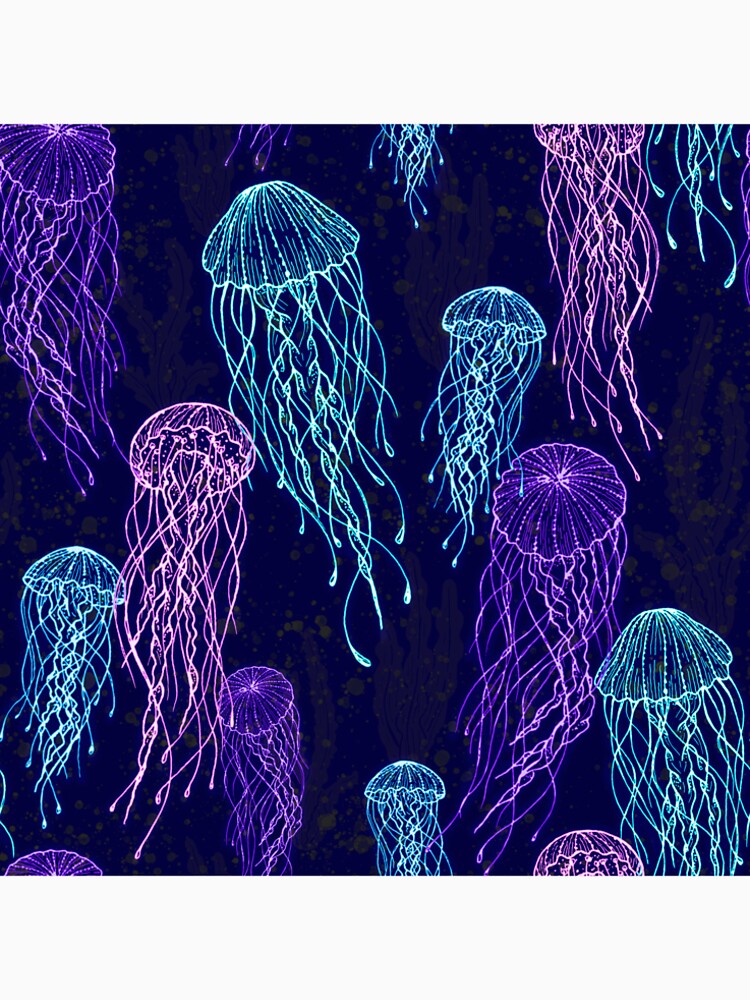 Luminous Jellyfish by FlixyDoodles
