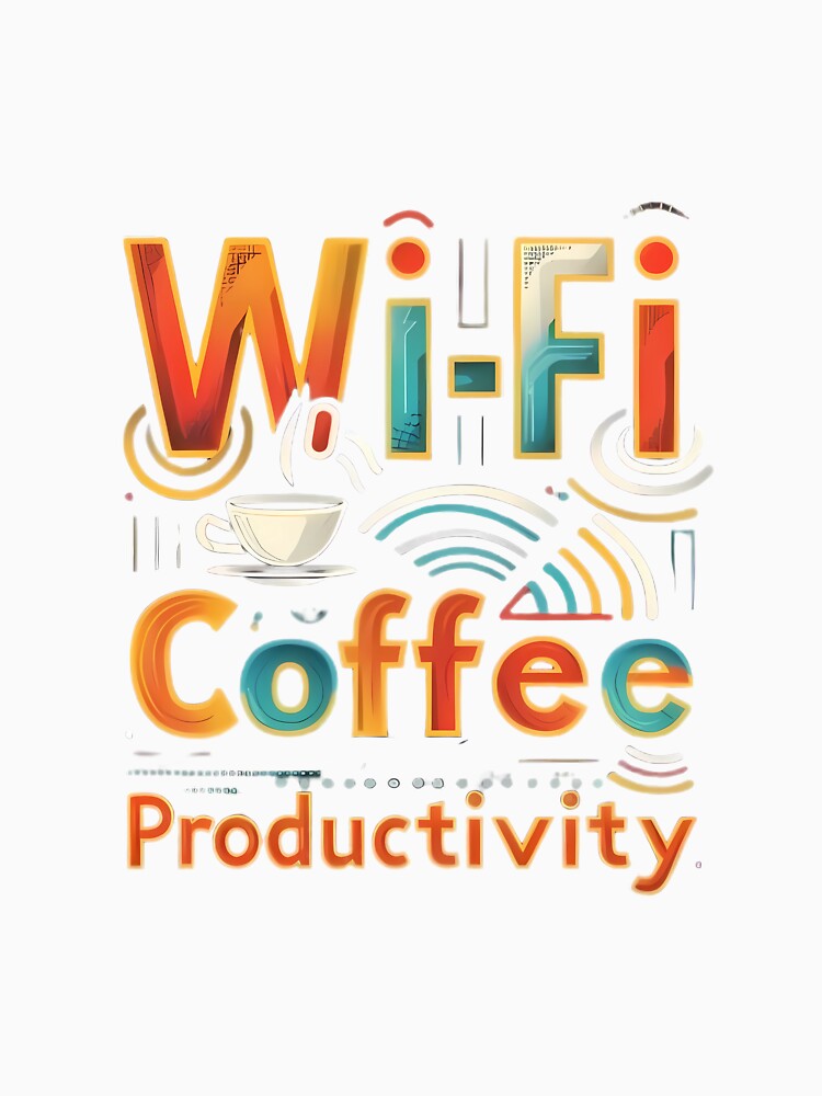 Connect & Create: The Ultimate Wi-Fi & Coffee Productivity Design by aiart-cutegirl
