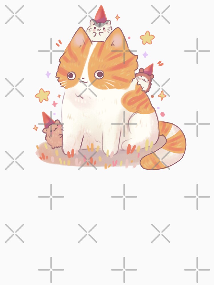 Cute cat with Hamsters by Artofmayara
