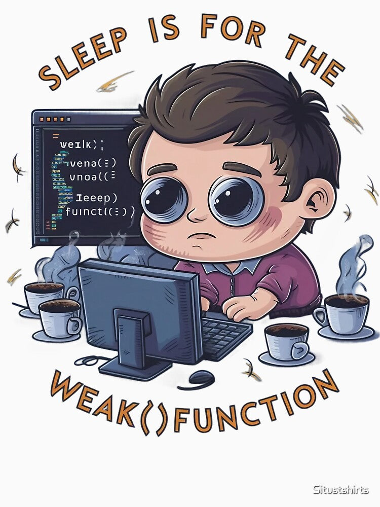 Sleep is for the weak() function by Situstshirts