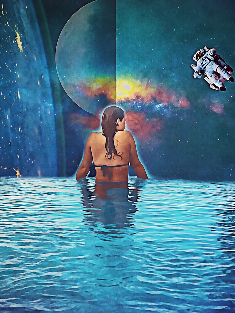 Infinity Pool To Space by PopVelvet