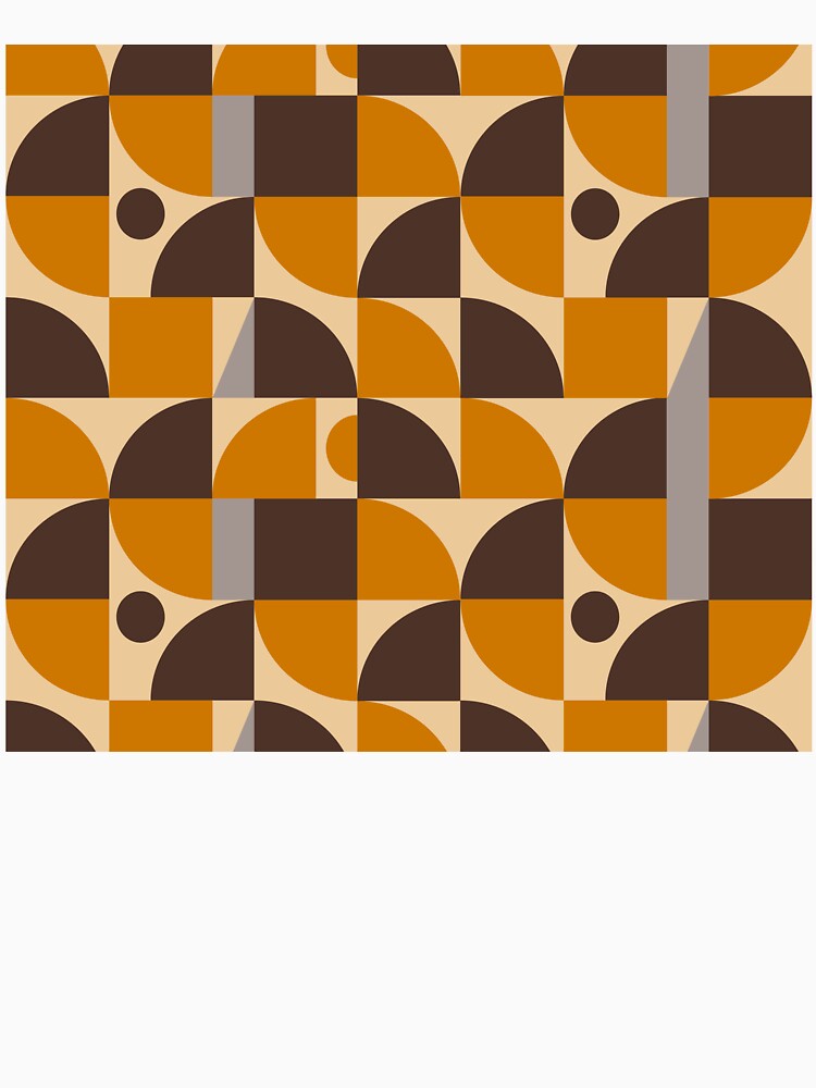 Brown, Tan and Yellow Abstract - Pattern by Designs2Excite