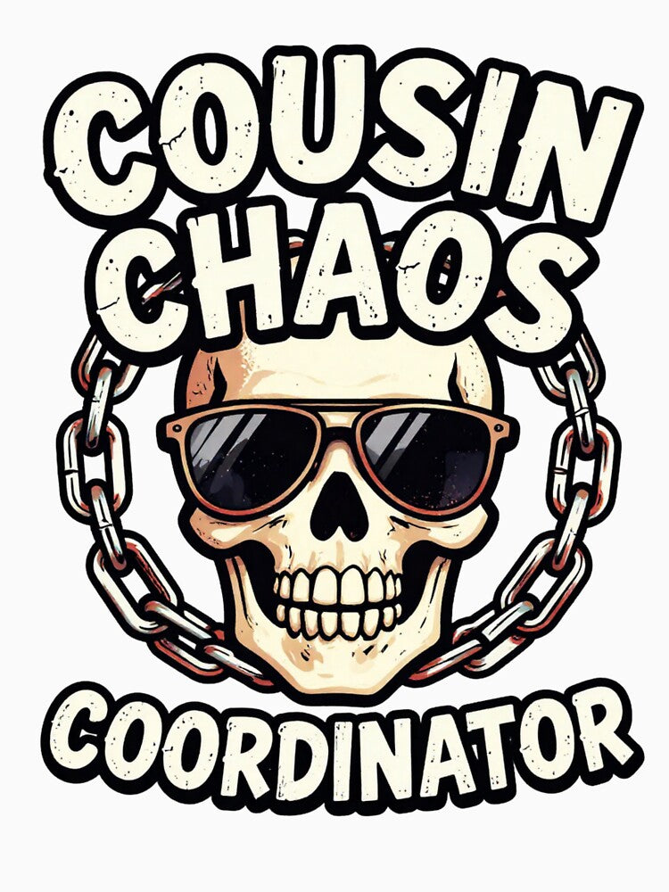 Cousin Chaos Coordinator Skull Sunglasses Chains by ScriptedMoments