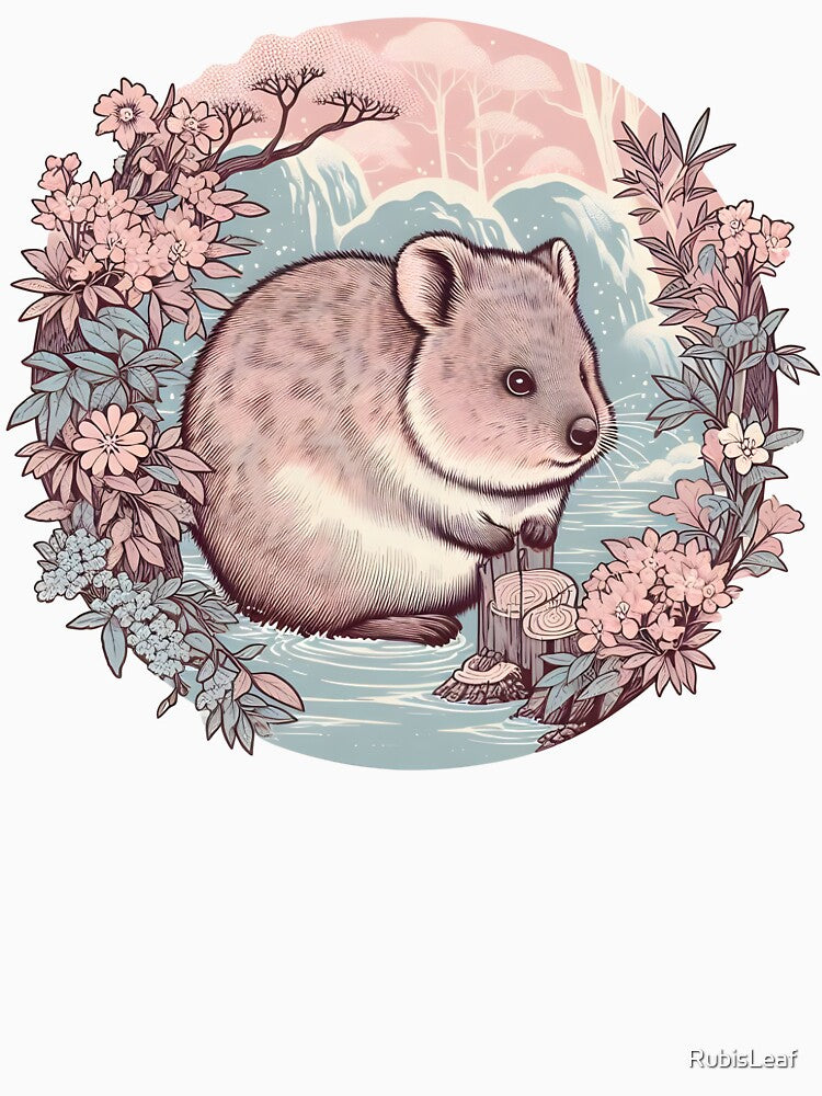 Quokka retro by RubisLeaf