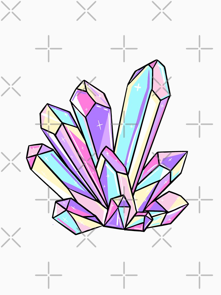Stunning rainbow crystal cluster by ArtistryByColls