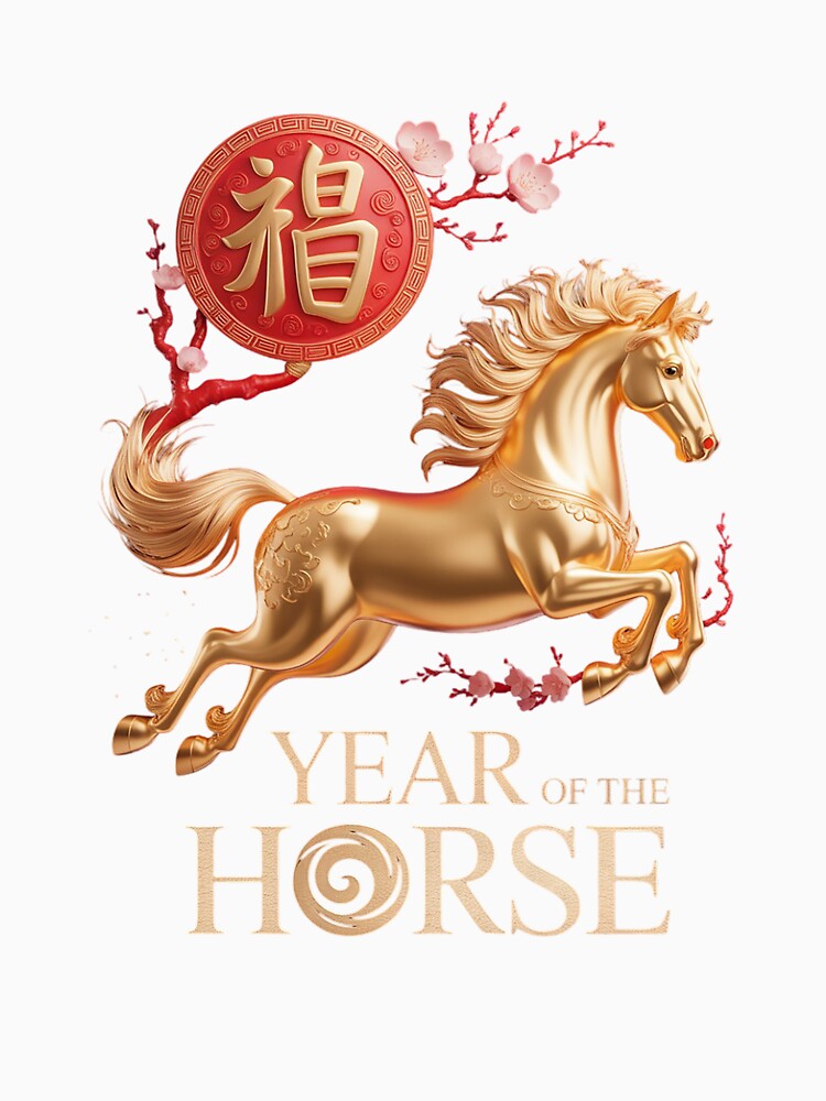 Lunar New Year Chinese New Year 2026 Year of The Horse 2026 1 by RsFilsingerArt