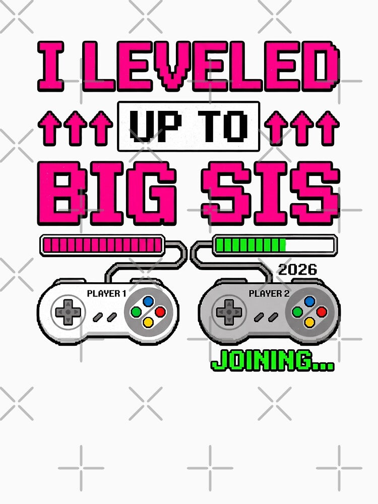 I Leveled Up to Big Sis Gamer Pregnancy Announcement by dudelinart