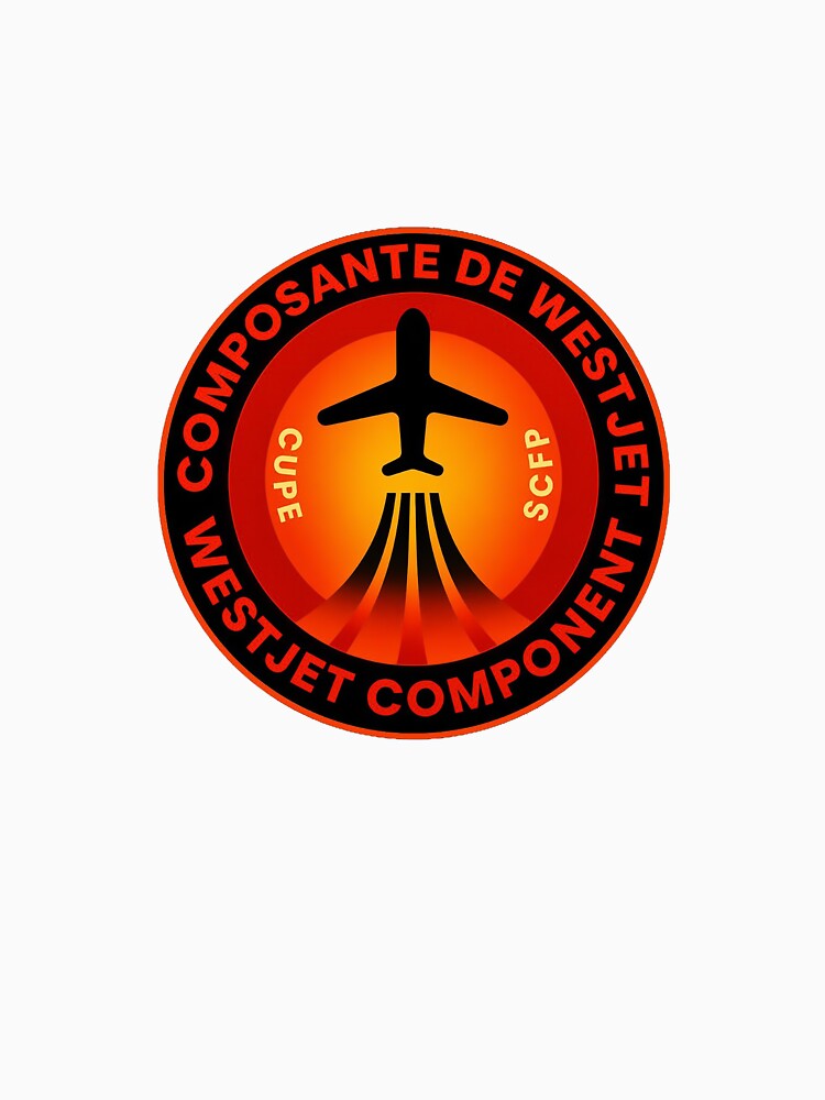 WestJet Component CUPE SCFP Aviation Badge by anierladsas