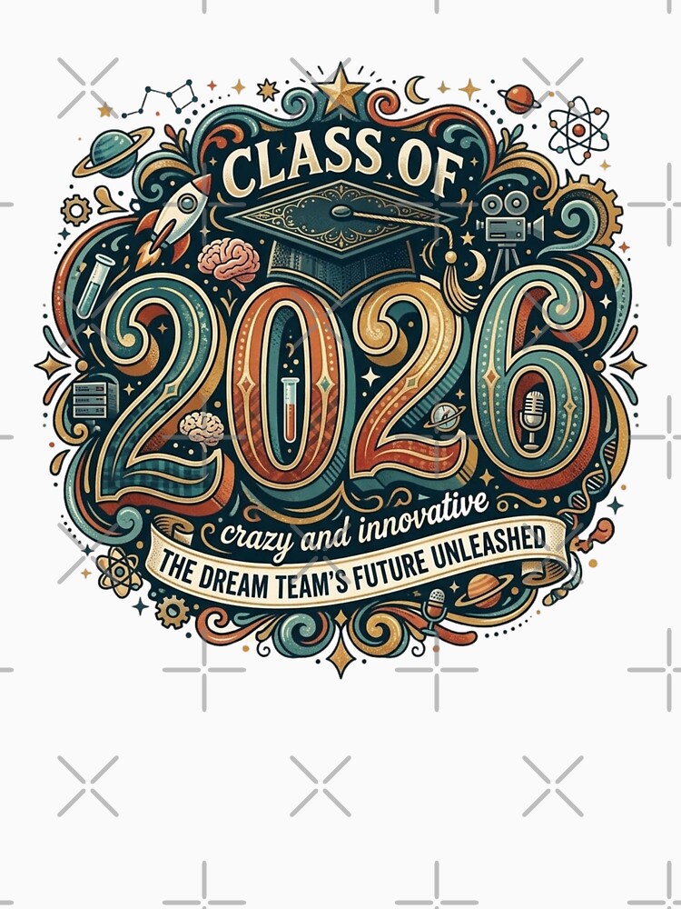 graduation tshirt class 2026 by DrRanda