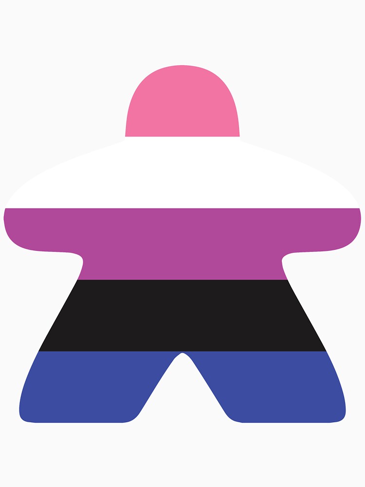 Bisexual Pride Flag Meeple by BeamGeeks