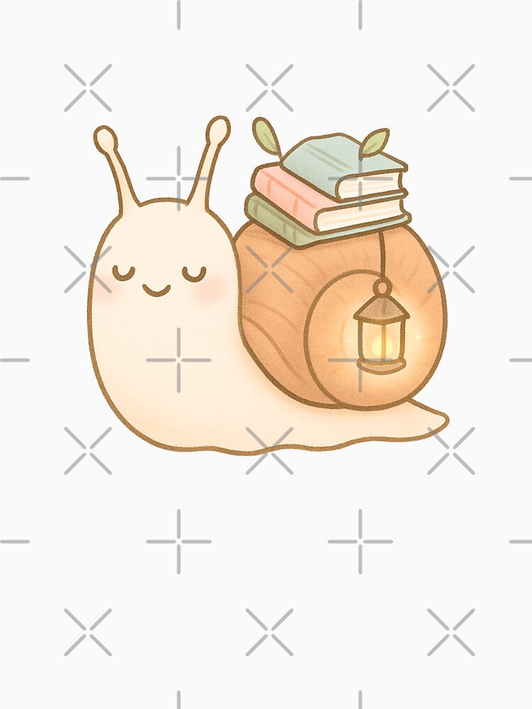 Snail Lantern Cozy Bookworm Journey by OpenArt