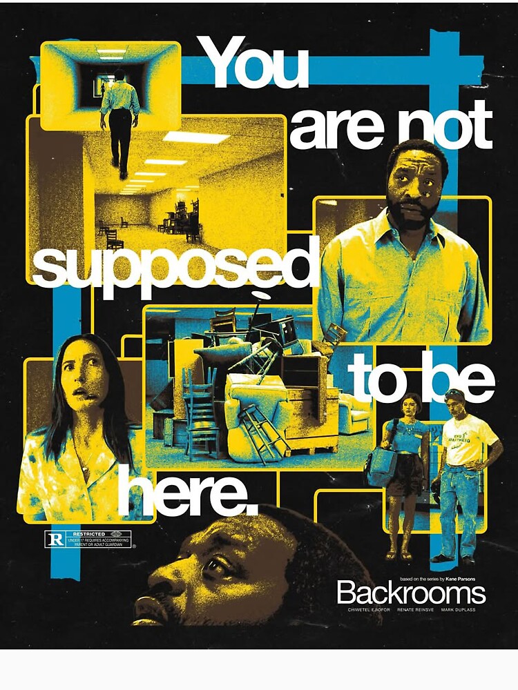 Yo Are Not Supposed To Be Here Backrooms by whitmiRaelmer