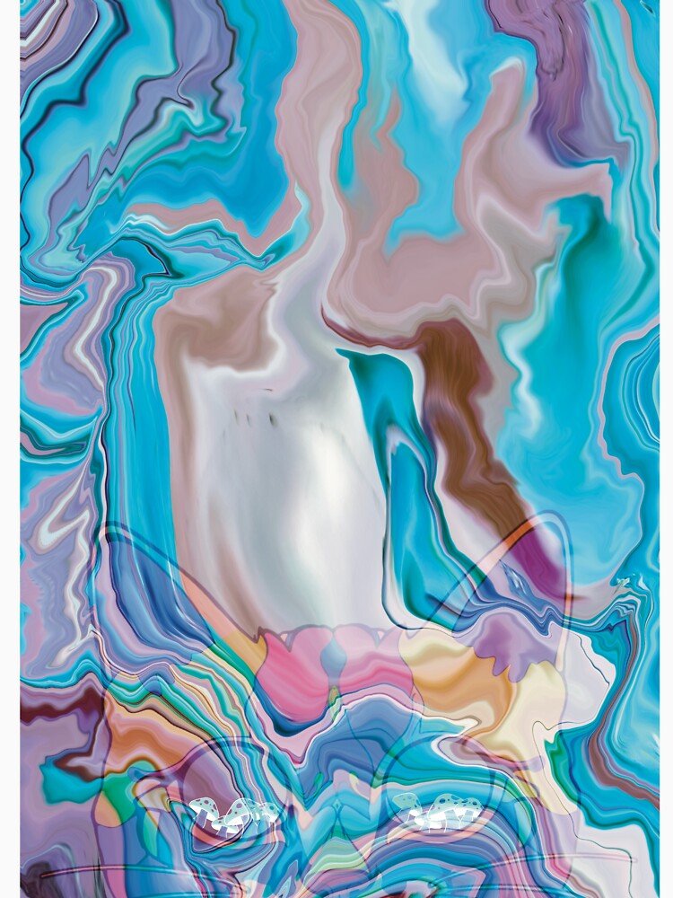 Psychedelic Trippy Cat – Surreal Color Flow by Odd Mood Studio