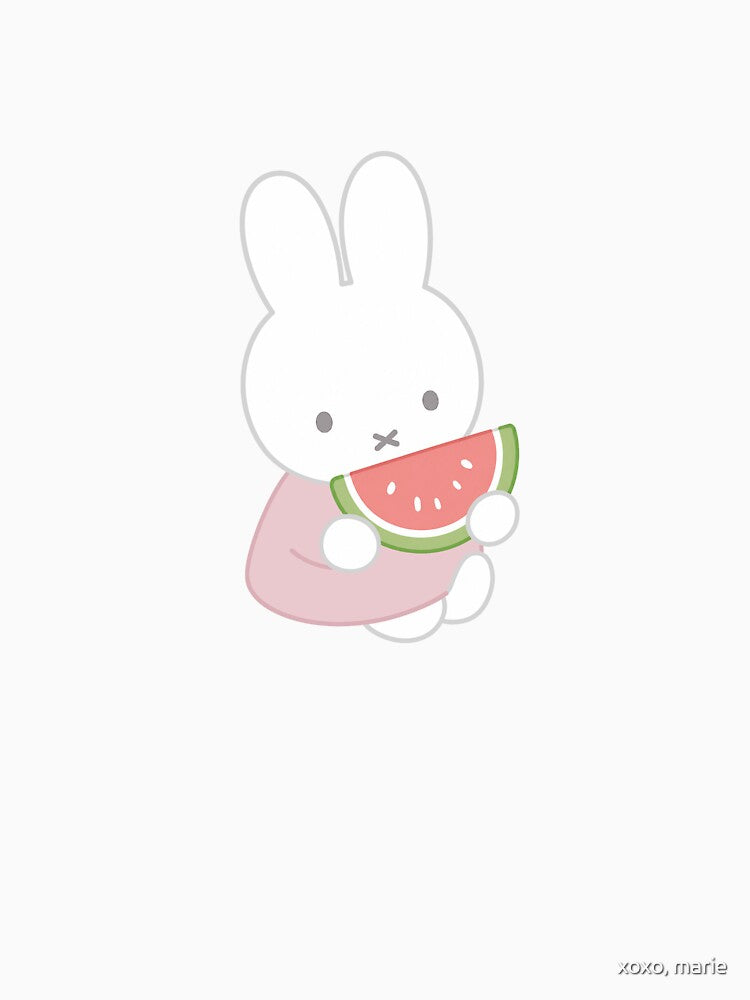 Watermelon Miffy by xoxo, marie