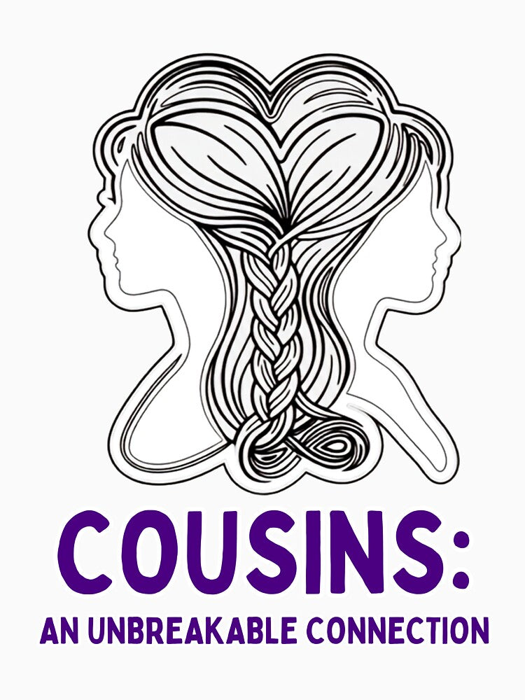Cousins An Unbreakable Connection Heart Braid by ScriptedMoments