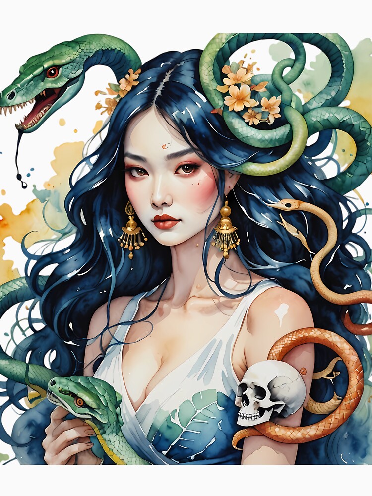 Mystic Serpent Goddess by DaniArtDesign81