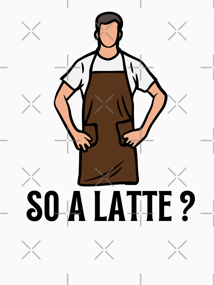Barista Offer Latte by DAFIN