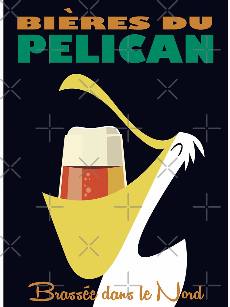 Bieres du Pelican poster by Gary Godel