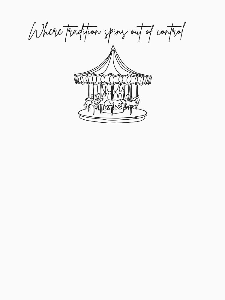 Vintage Carousel Silhouette by AustriabyPublic