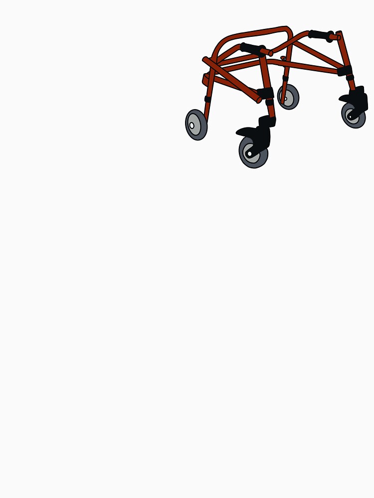 Red Pediatric Posterior Walker by eneville1015