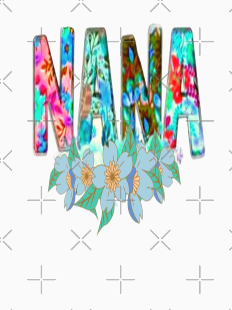 Nana Floral Word Design, Bohemian Mothersday Stepmom Mothersday, Super Mom Super Wife Mothersday by Adri Barnard