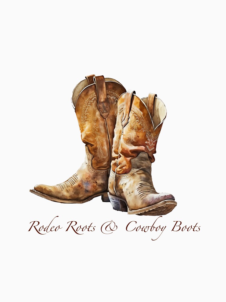 Rodeo Roots & Cowboy Boots by whitebirchmerch