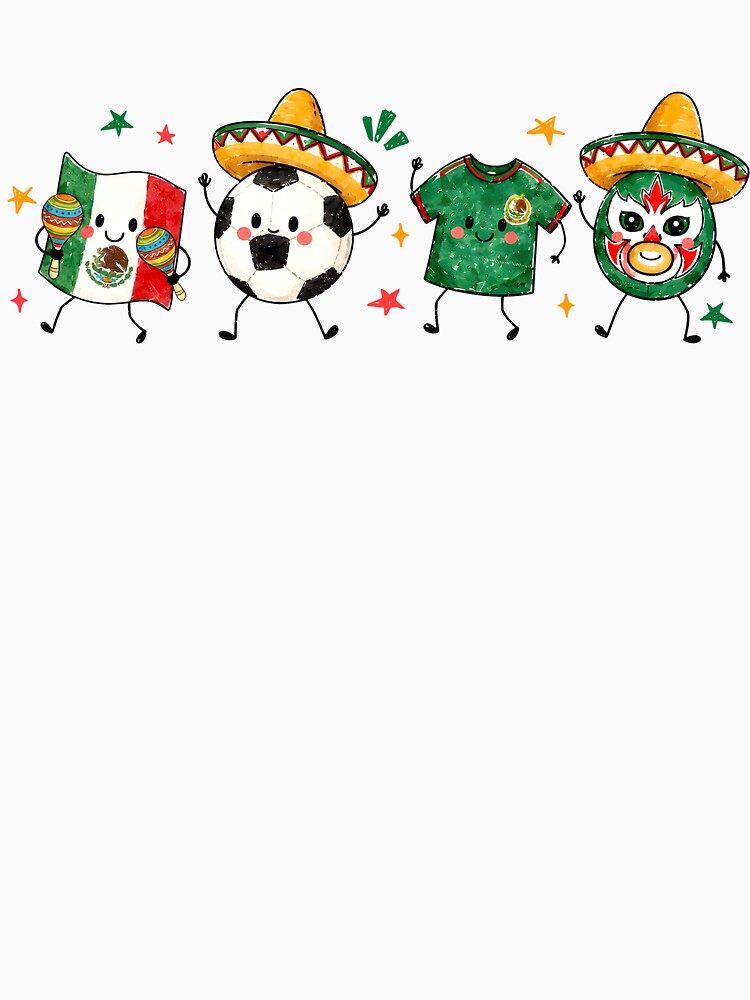 Funny Mexico Soccer Amigos Futbol World 2026 Fiesta Fan by DarylPope