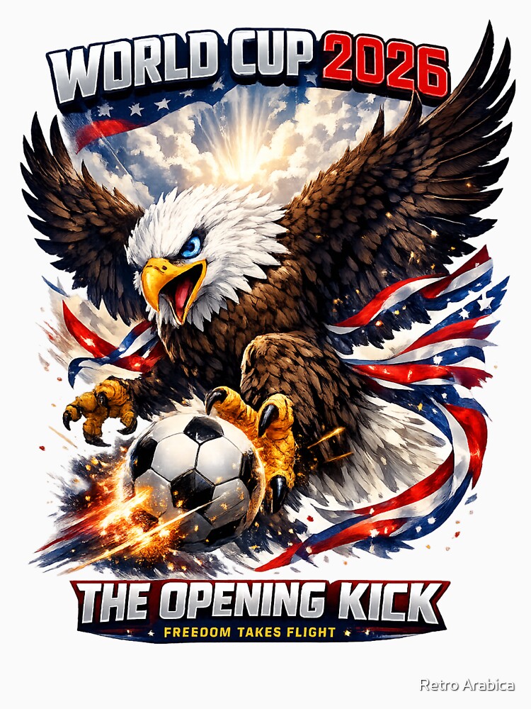 World Cup Eagle Opening Kick by Retro Arabica