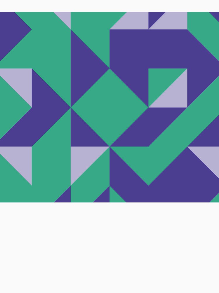 Blue, Green and Purple Abstract - Pattern by Designs2Excite