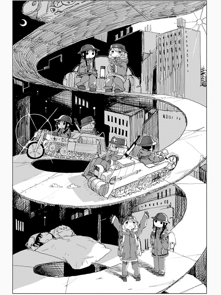 Shoujo Shuumatsu Ryokou/ Girl Last Tour by bashhonkdesign