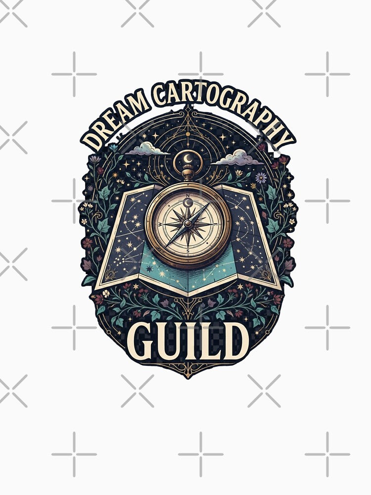 Dream Cartography Guild Celestial Compass and Star Map by GoofyShopp