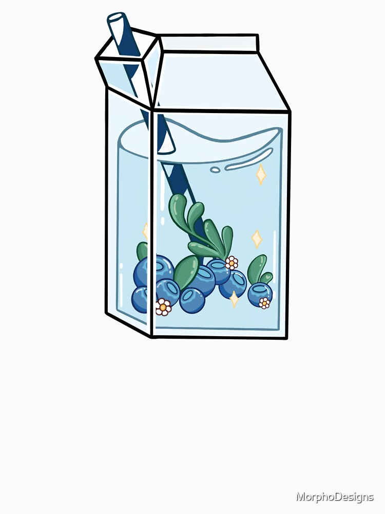 blueberry juice carton drink by MorphoDesigns