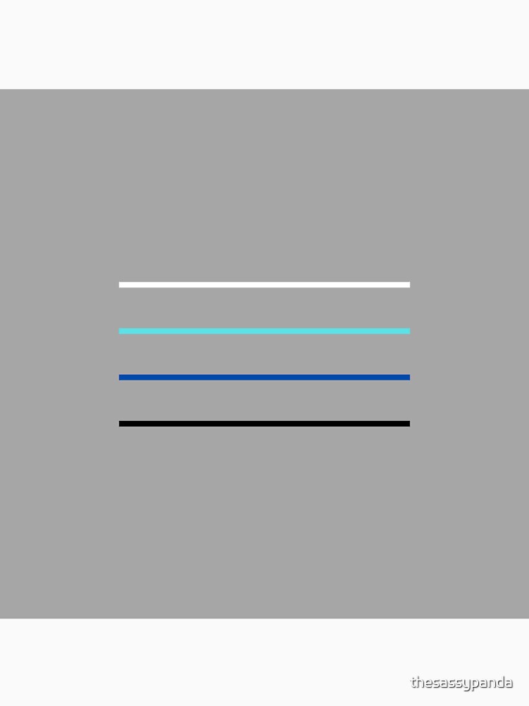 Minimalist Trans Masc Flag by thesassypanda