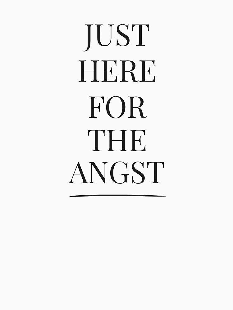 Just Here for the Angst - Booktok x Romance Reader Aesthetic by Inkbound Co