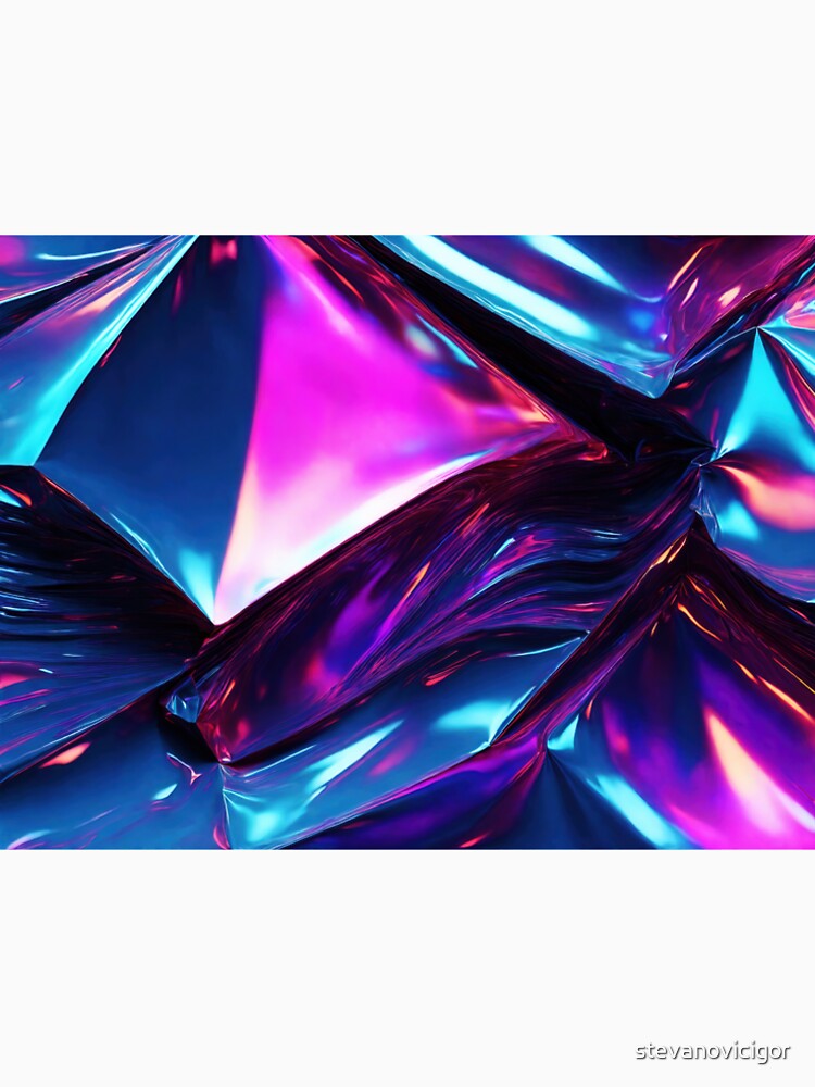 Hologram concept, holographic abstract background by stevanovicigor
