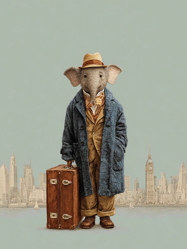 Travel elephant by Brendon987