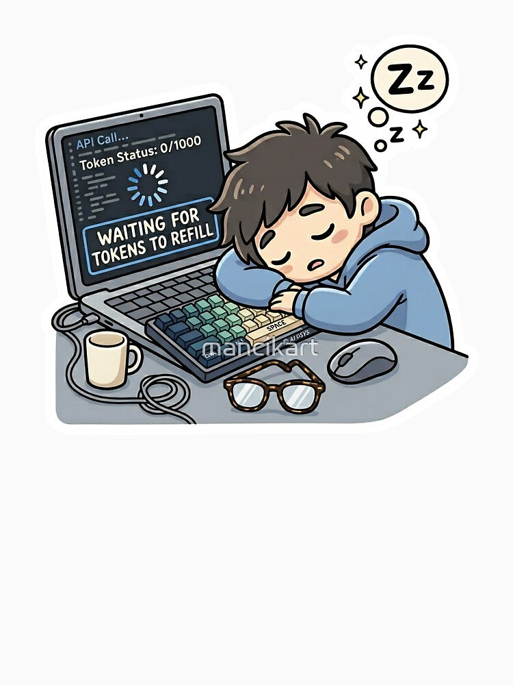 Waiting For Tokens To Refill by mancikart