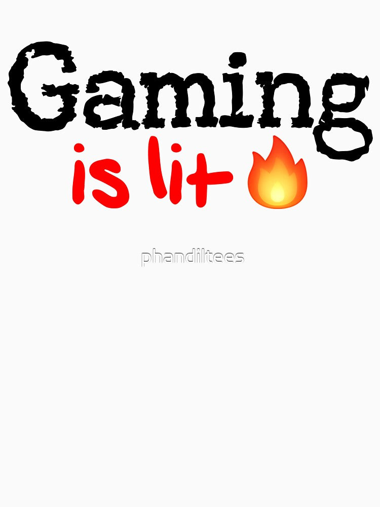 Gaming is Lit! by DoodleDashCollective