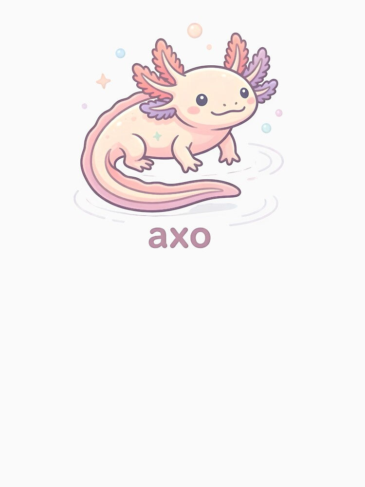 Cute Kawaii Axolotl Axo Pastel Aesthetic by Smoking_Animals
