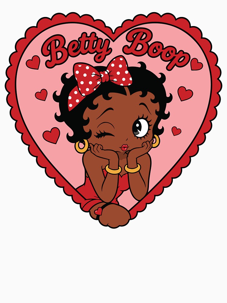 Retro Glamour Heart Icon betty boop by BrownHorse90s