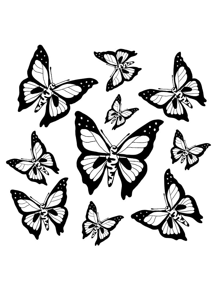 butterfly aesthetic ink by ilustra-ink